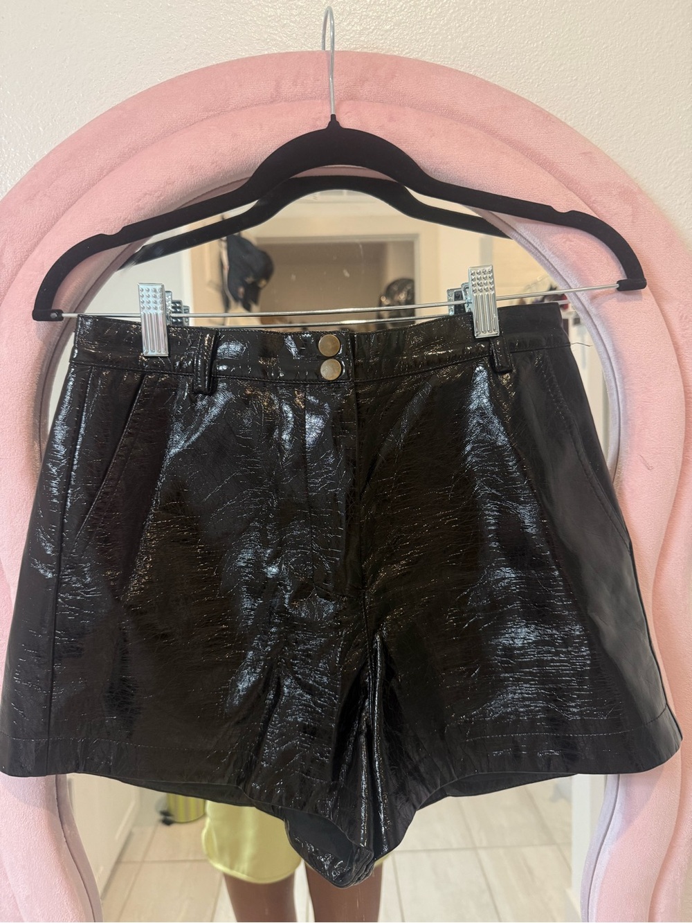 Lovers & Friends Black High-Shine Women's Shorts